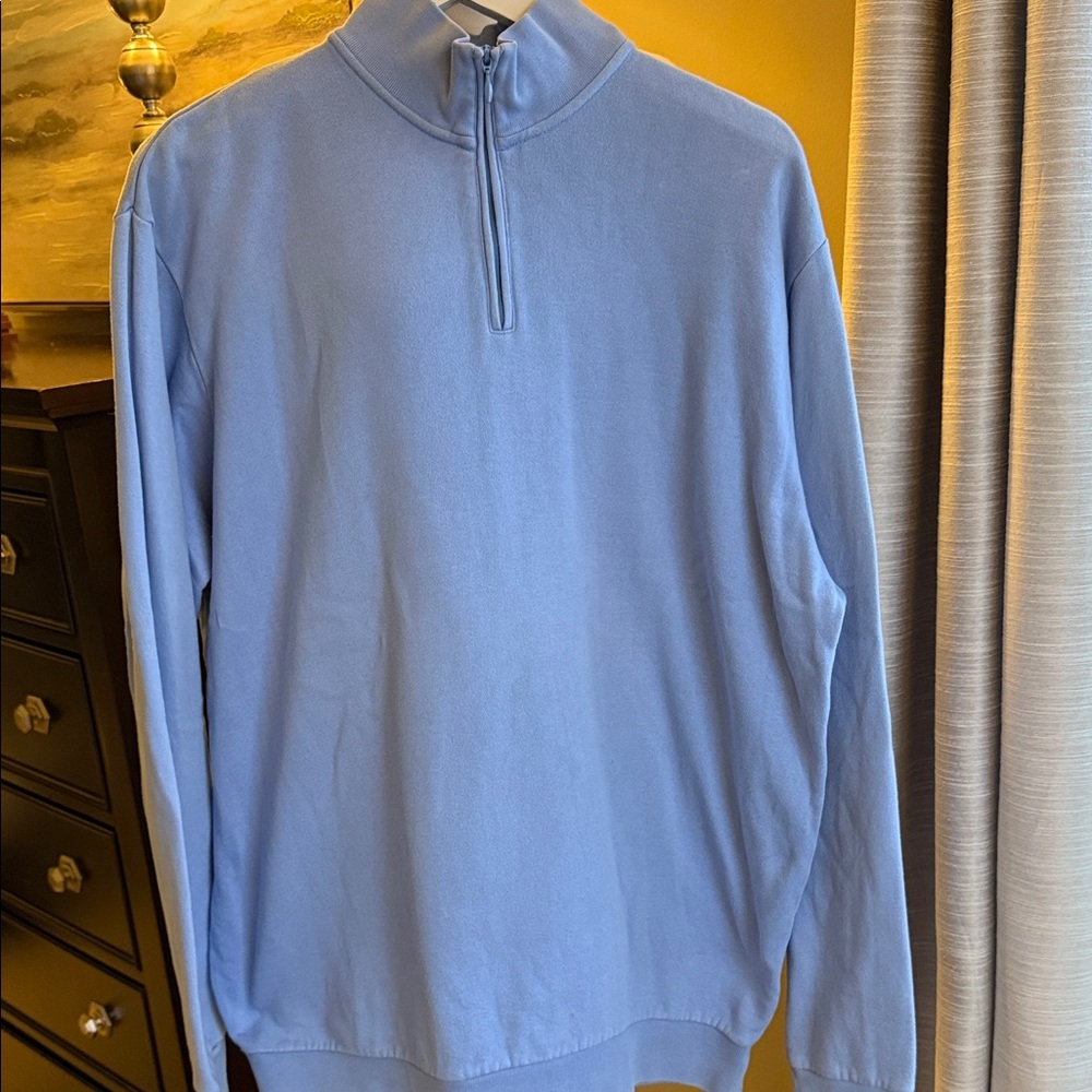 Polo Ralph Lauren GOLF Light Blue Zip-Up quarter zip